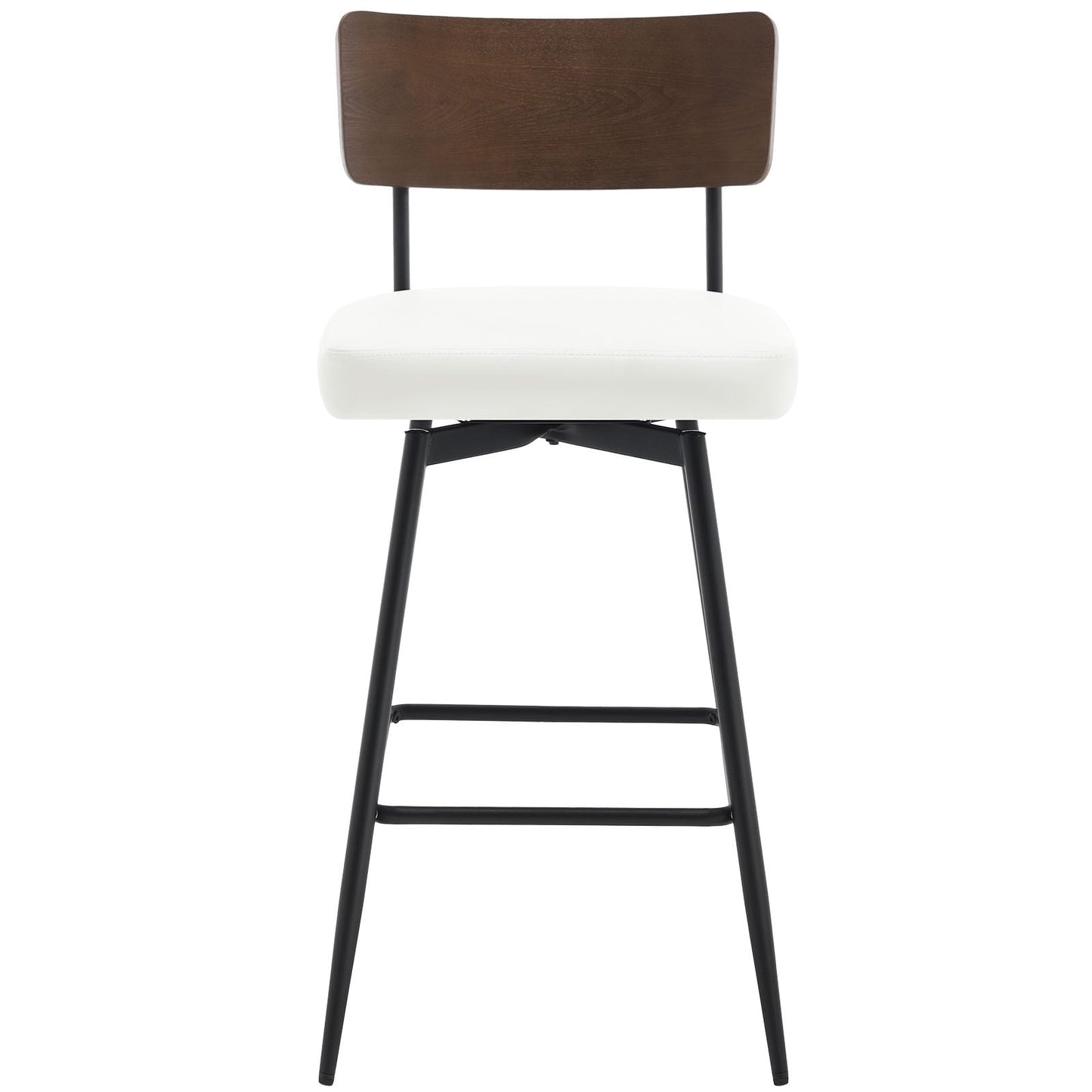 Lot de 2/3/4 tabourets de bar/comptoir pivotants rembourrés en similicuir
