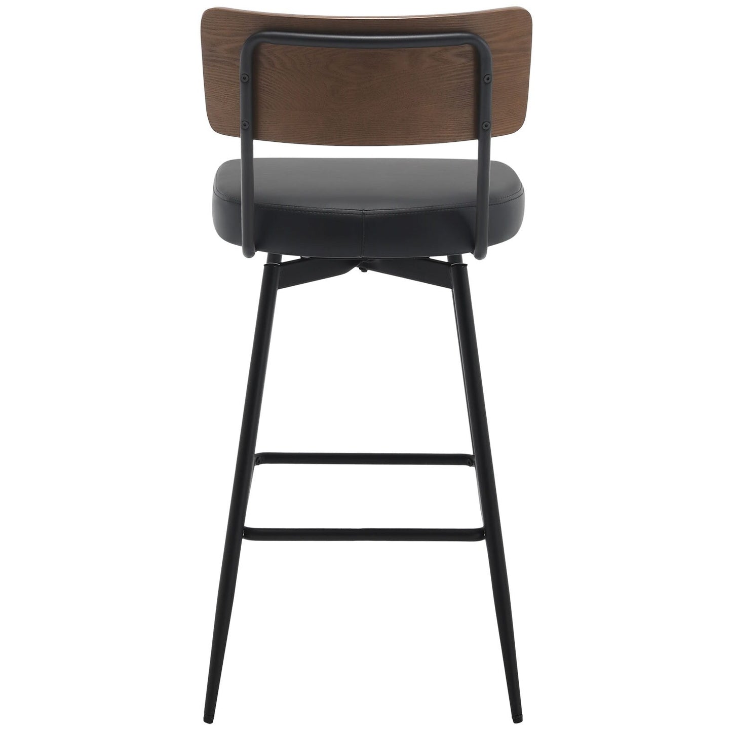 Lot de 2/3/4 tabourets de bar/comptoir pivotants rembourrés en similicuir