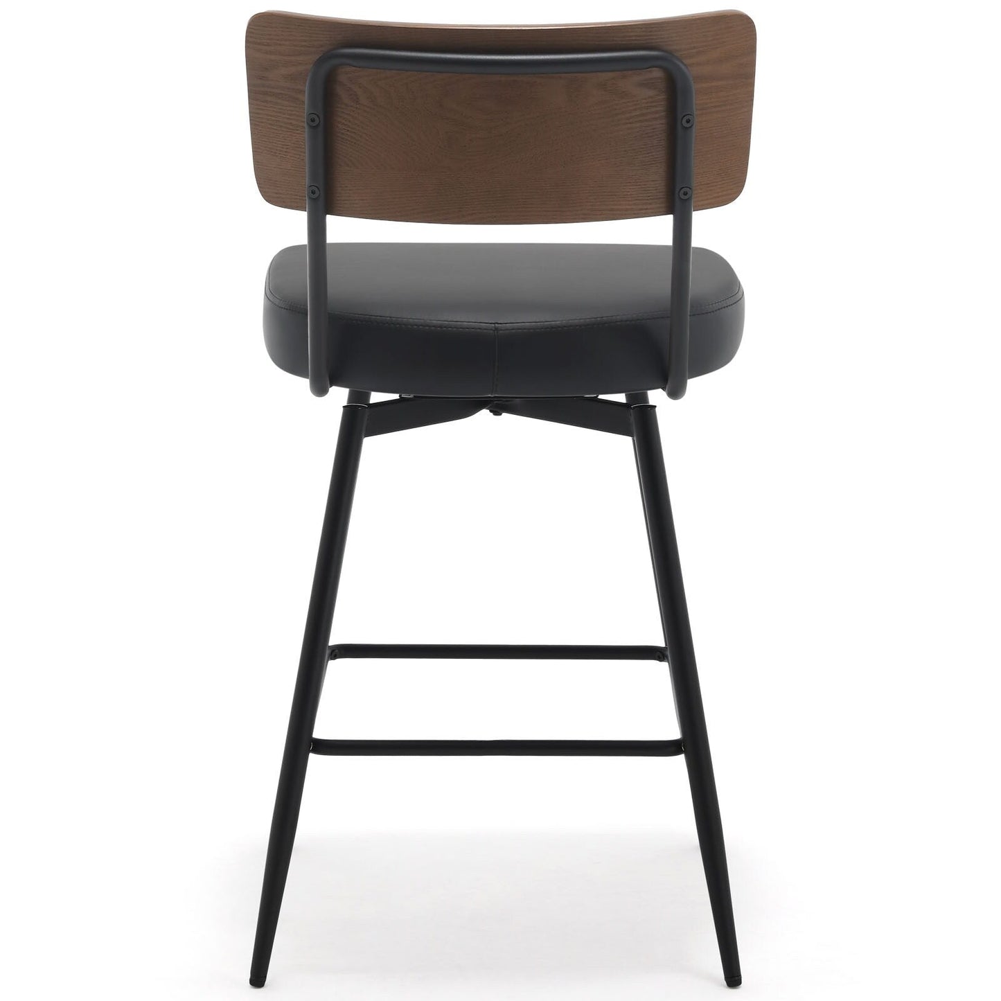 Lot de 2/3/4 tabourets de bar/comptoir pivotants rembourrés en similicuir
