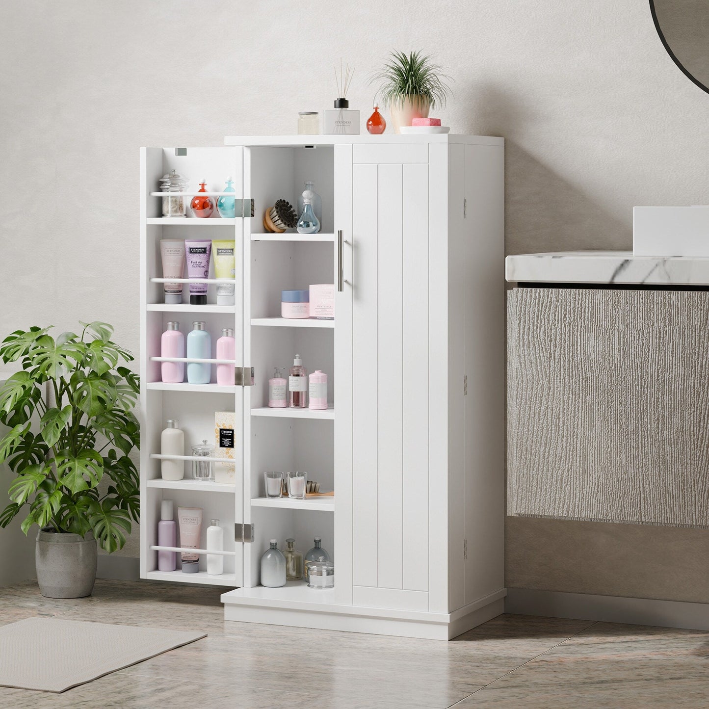 Armoire de rangement Futzca 47 po, armoires de cuisine en bois