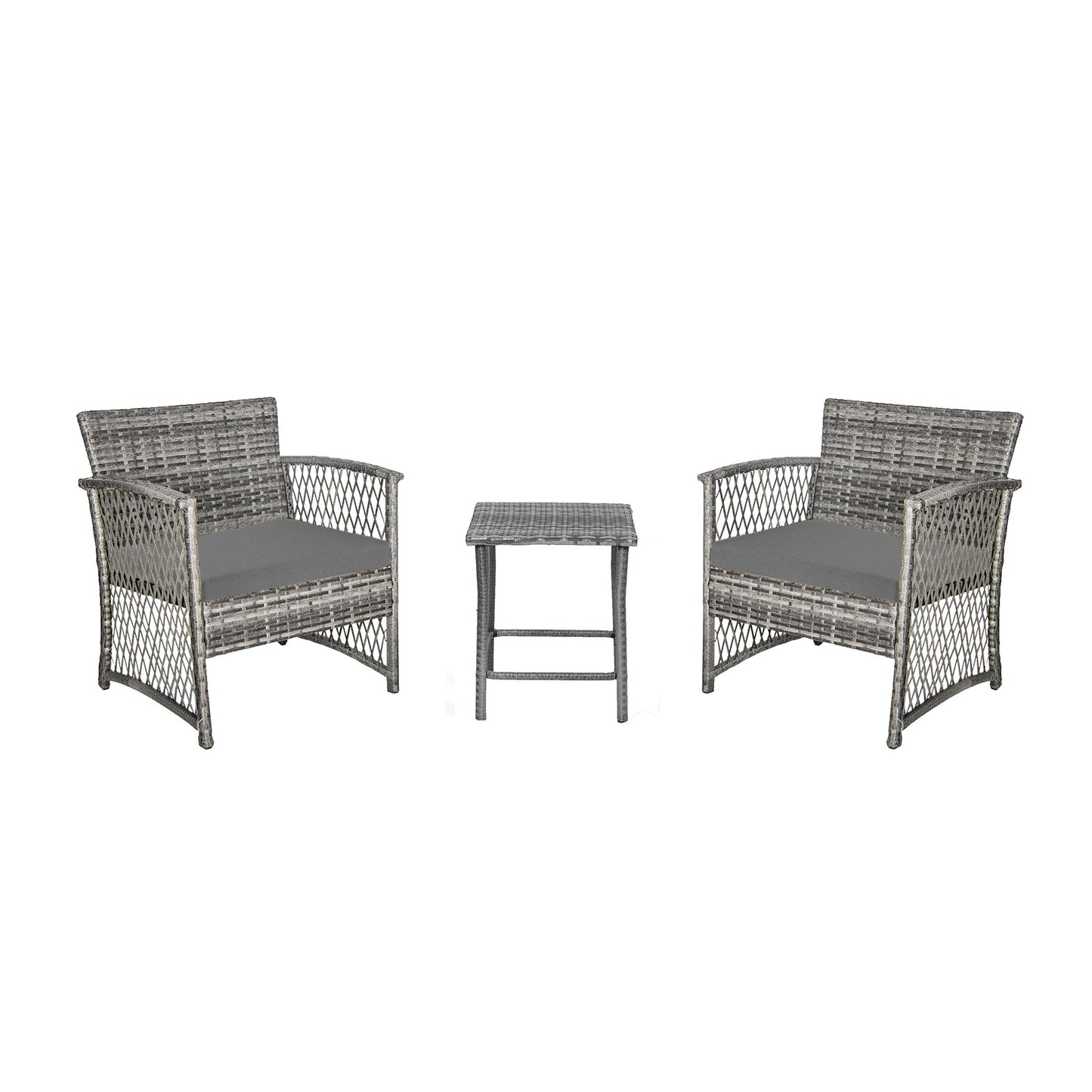 Ensemble de patio bistro en osier Heritage Outdoor 3 pièces