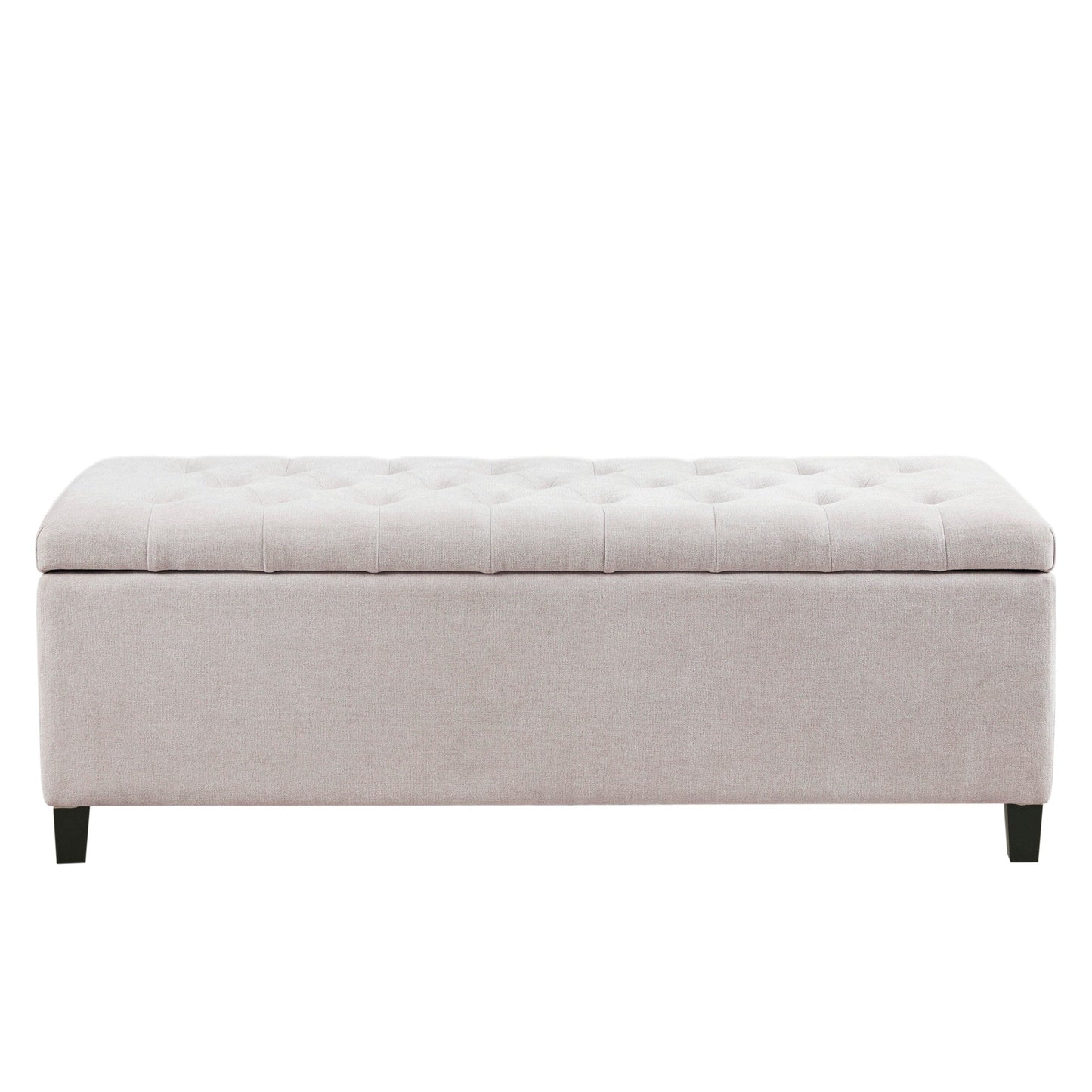 Banc de rangement rembourré à plateau capitonné Madison Park Sasha
