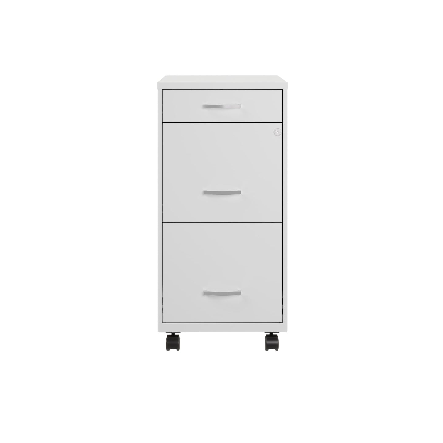 Classeur métallique Space Solutions 18 pouces de profondeur à 3 tiroirs
