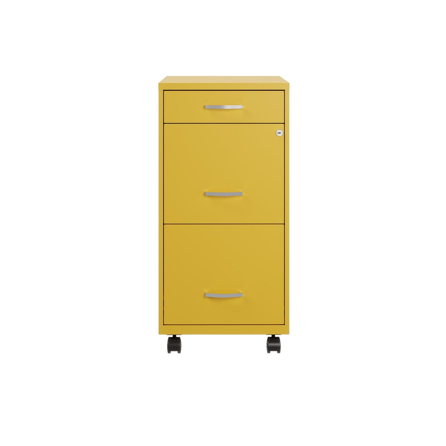 Classeur métallique Space Solutions 18 pouces de profondeur à 3 tiroirs