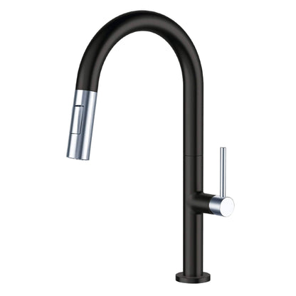Robinet de cuisine à poignée unique et rétractable Fine Fixtures