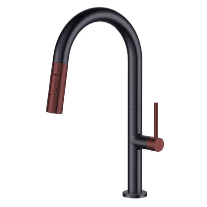 Robinet de cuisine à poignée unique et rétractable Fine Fixtures