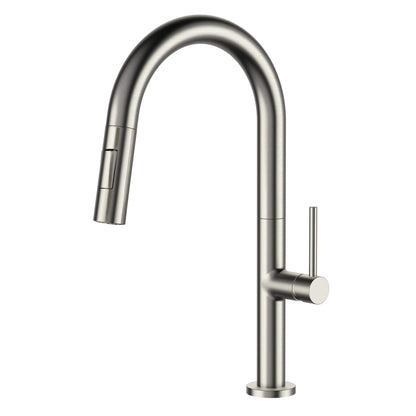 Robinet de cuisine à poignée unique et rétractable Fine Fixtures