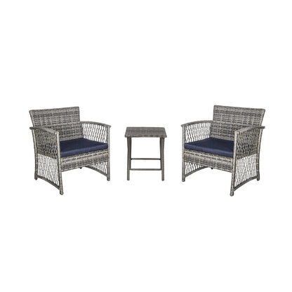 Ensemble de patio bistro en osier Heritage Outdoor 3 pièces