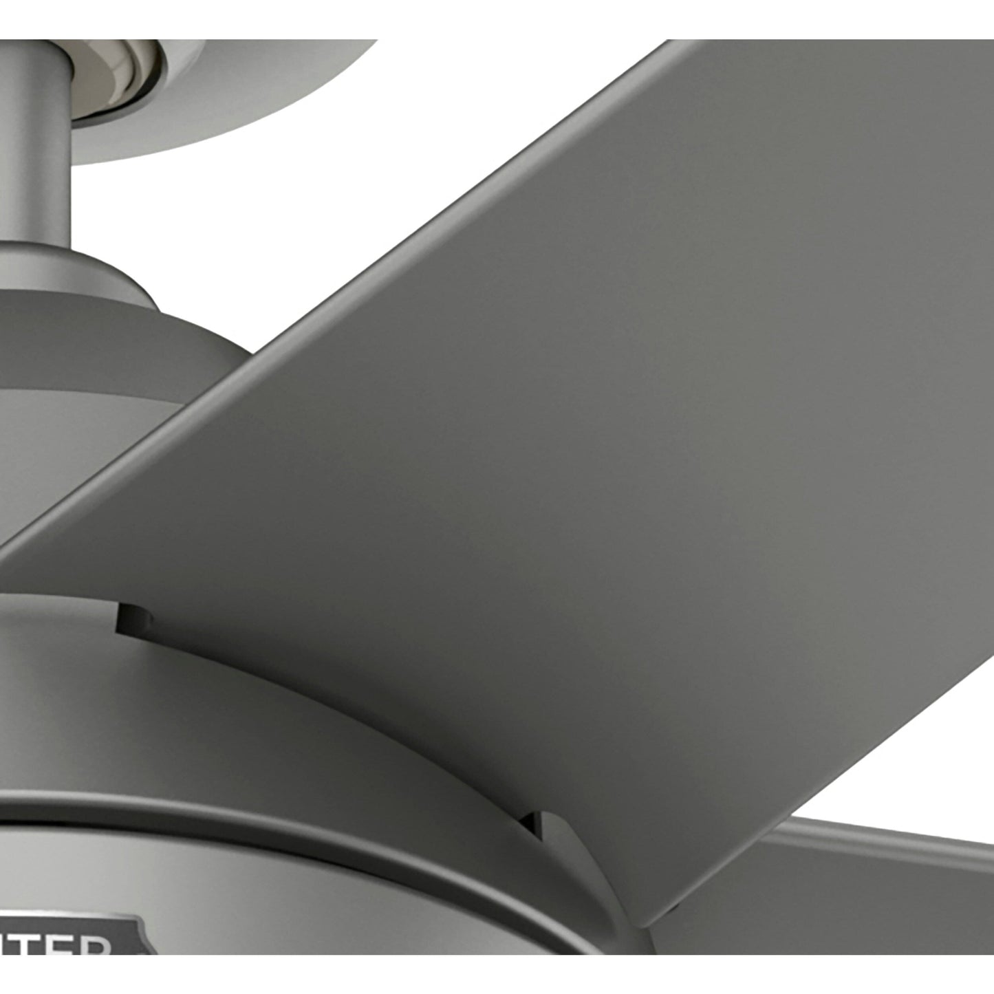 Ventilateur de plafond extérieur Hunter 52 Skyflow avec kit d'éclairage LED, commande murale - Côtier moderne contemporain - WeatherMax - CLASSÉ HUMIDE !