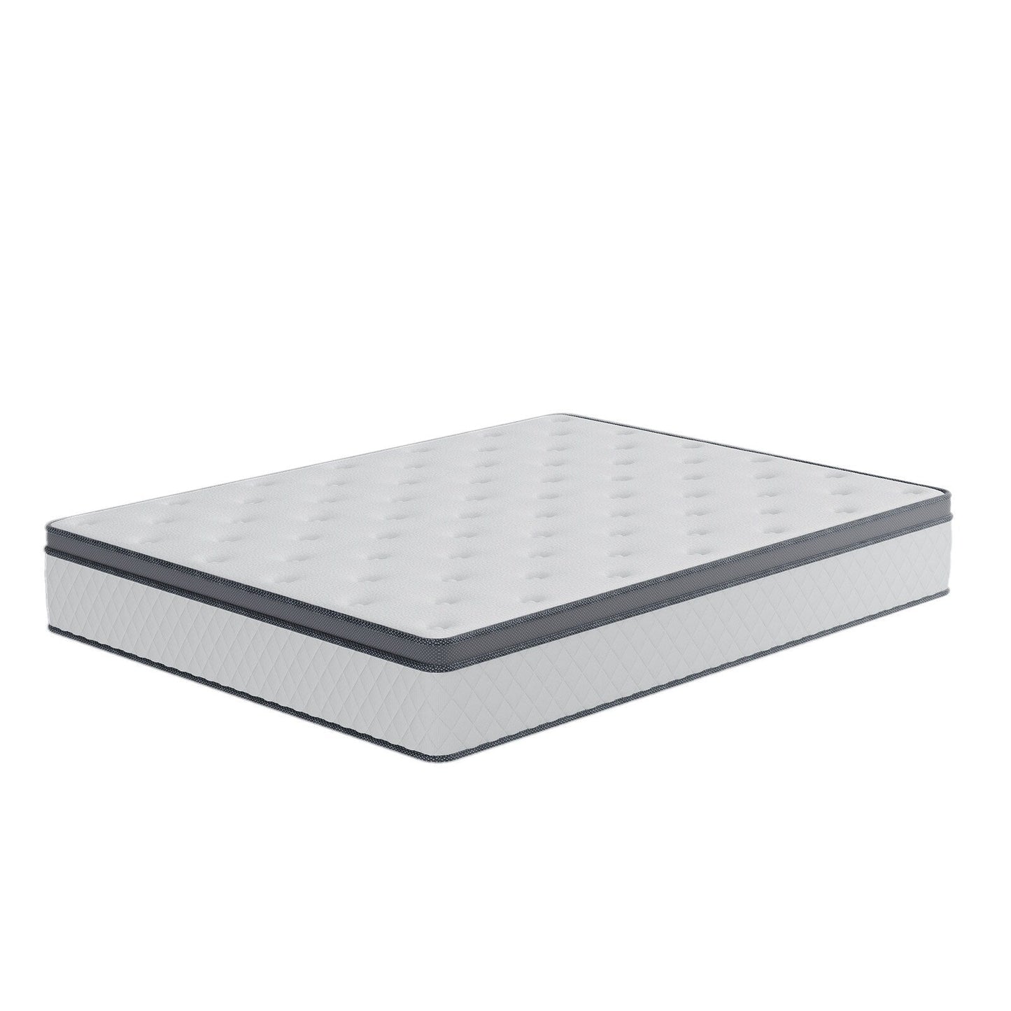 Matelas hybride en mousse à mémoire de forme SweDrea de 12 po de taille moyenne avec CertiPUR-US et Oeko-TEX, avec absorption de charbon de bambou.