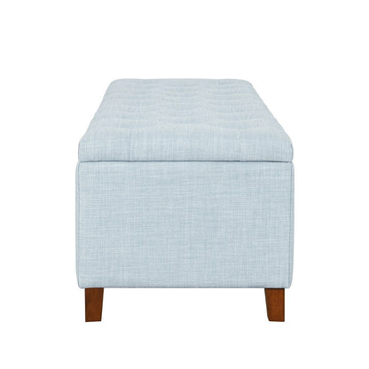Banc de rangement rembourré à plateau capitonné Madison Park Sasha