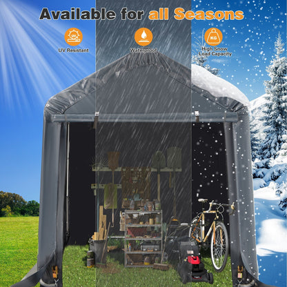 Abri de jardin et abri d'auto extérieur : abri portable pour vélos, motos et rangement de jardin