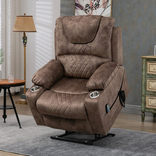 Fauteuil inclinable électrique surdimensionné à 180°, à double moteur et à commande indépendante, modèle phare amélioré