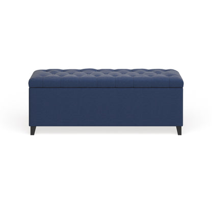 Banc de rangement rembourré à plateau capitonné Madison Park Sasha