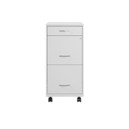Classeur métallique Space Solutions 18 pouces de profondeur à 3 tiroirs