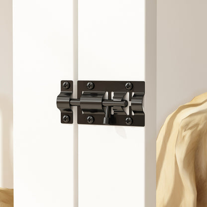 Élégant meuble en bois pour cage à chien avec rangement, 3 tiroirs