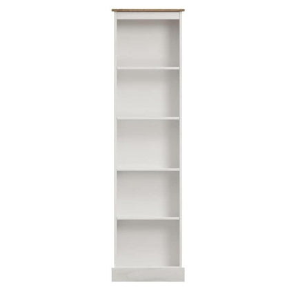 Bibliothèque haute et étroite en bois, collection Corona | Furniture Dash