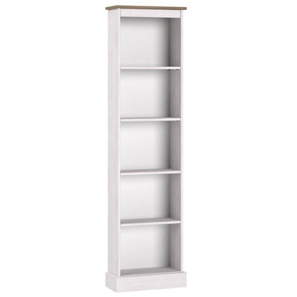 Bibliothèque haute et étroite en bois, collection Corona | Furniture Dash