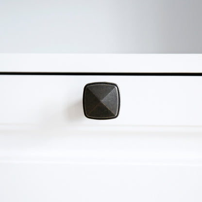 Station d'alimentation pour chiens Roomfitters avec 2 gamelles surélevées et armoire d'alimentation inclinable pour animaux de compagnie